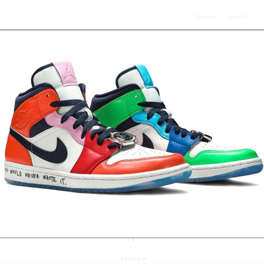 Jordan 1 Mid SE Fearless Melody Ehsani Size 6.5 W